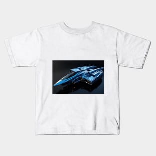 Virtual Model Spacecraft Construction Studio 15 Kids T-Shirt